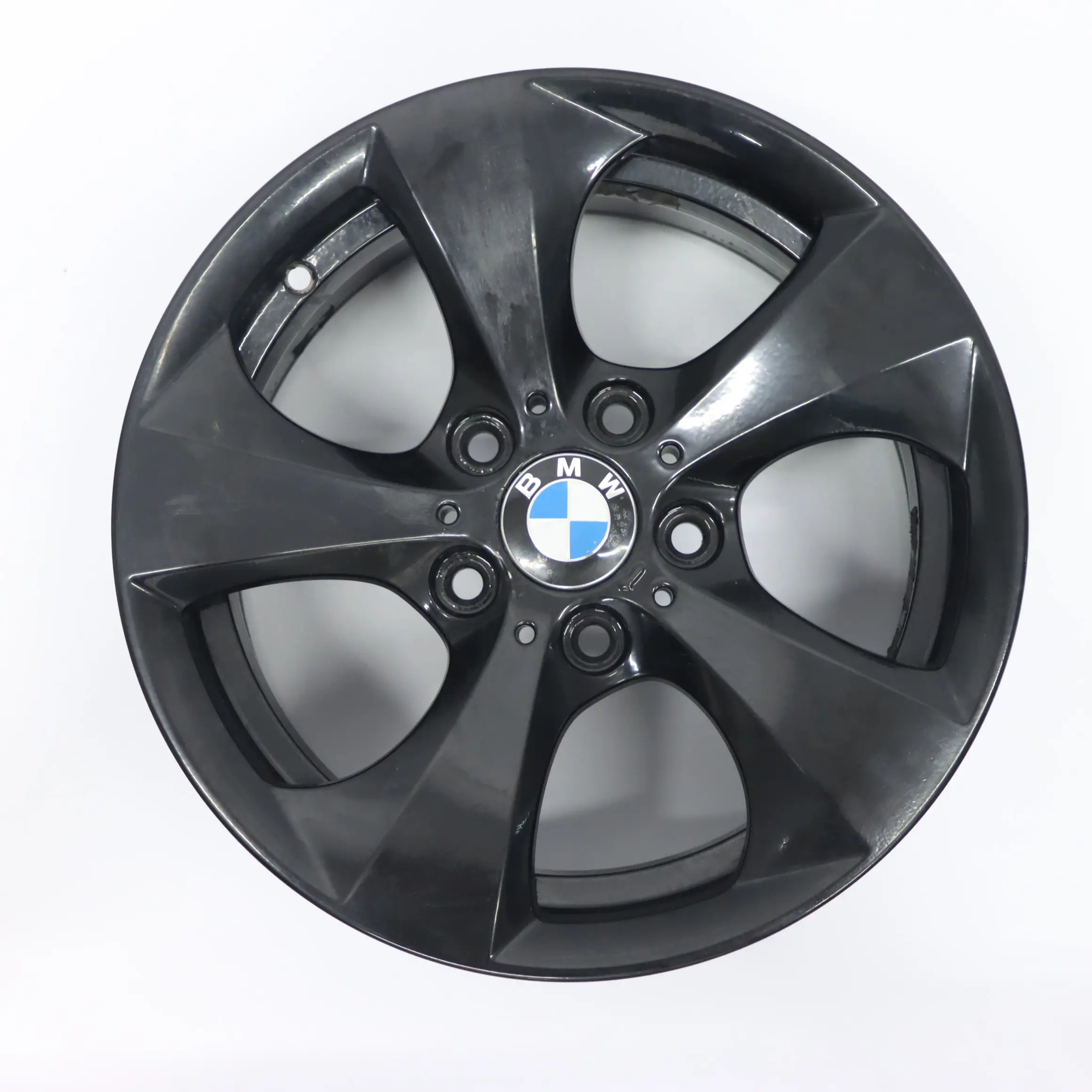 BMW E90 F30 Negro Derecho Llanta de aleación 16 "Streamline 306 ET:31 7J 6795806