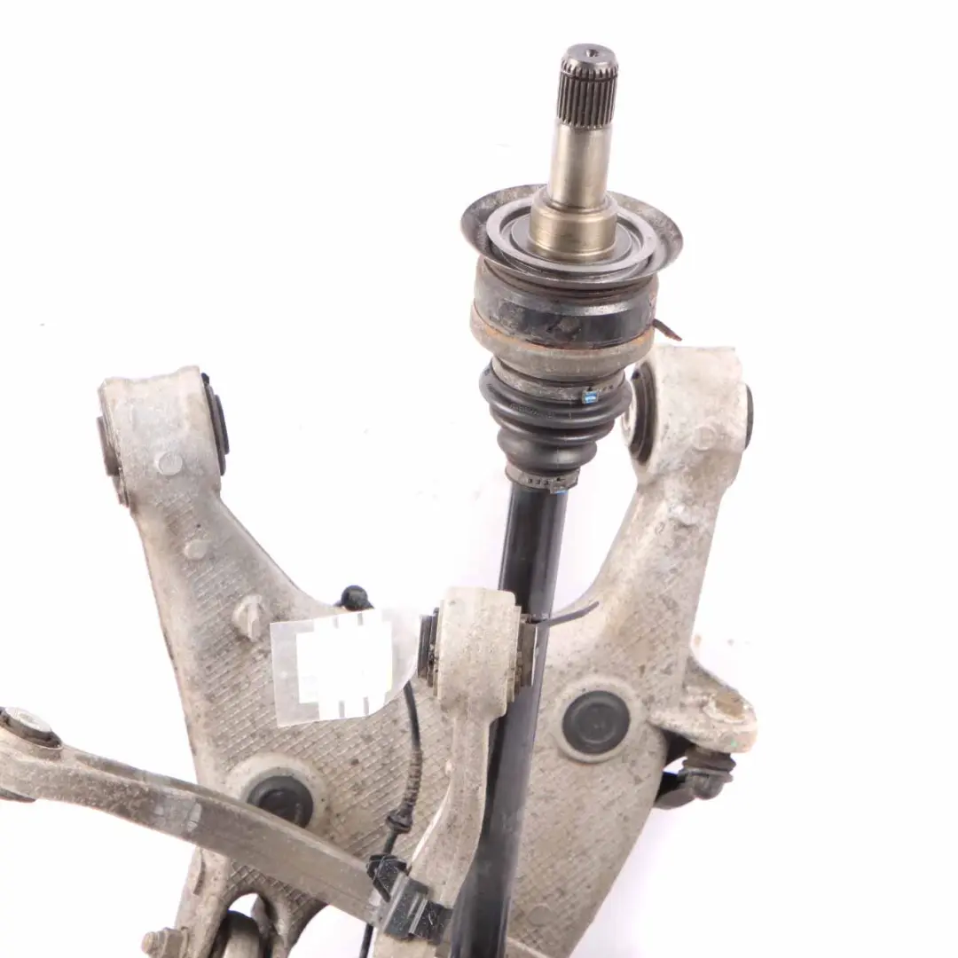 BMW F10 525d N57 Rear Left N/S Leg Suspension Axle Brake Disc Hub Set