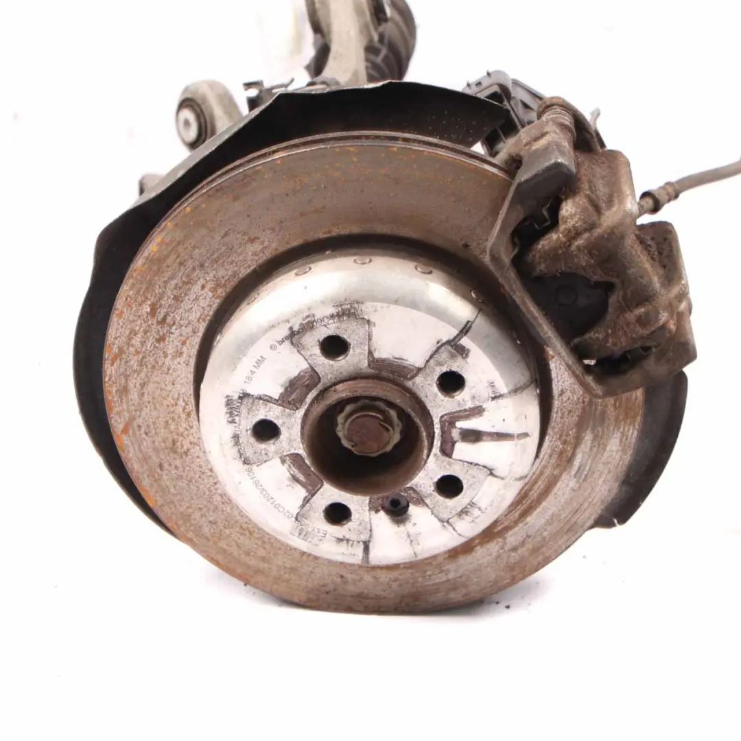 BMW F10 525d N57 Rear Left N/S Leg Suspension Axle Brake Disc Hub Set