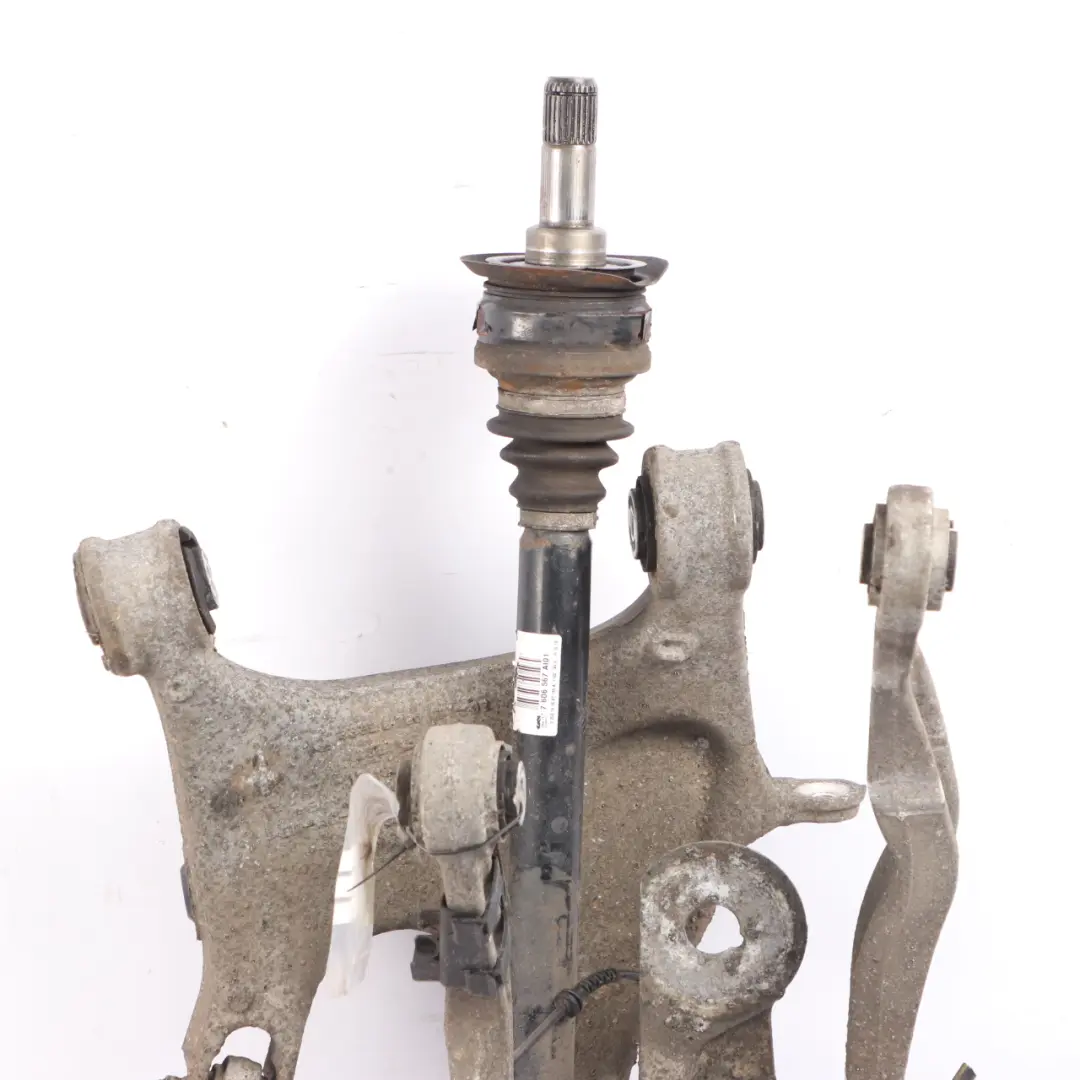 BMW F11 535i Rear Left N/S Leg Suspension Axle Brake Disc Hub Set