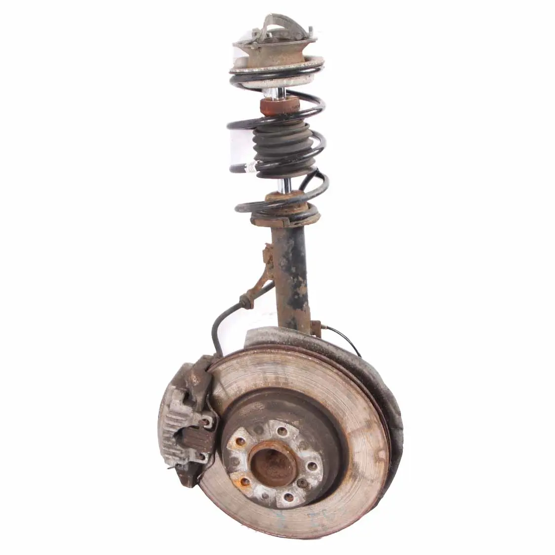 BMW E92 LCI 325d N57 Front Right O/S Spring Strut Leg Suspension Brake Disc