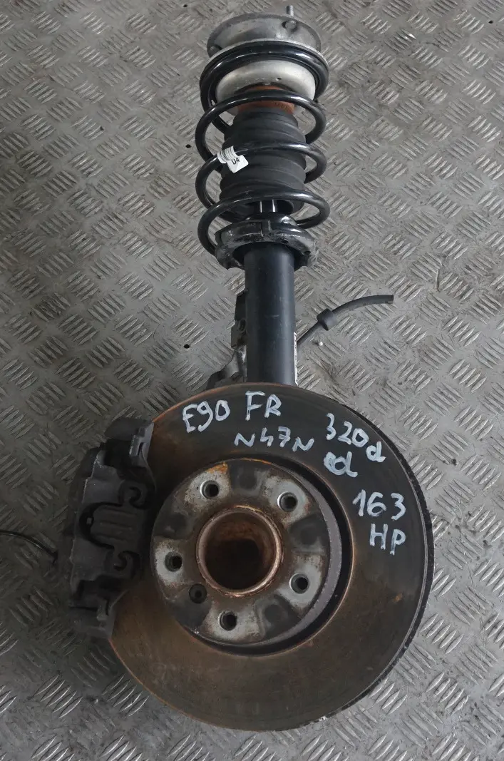 BMW 3 Series E90 320d ed N47N Front Right O/S Sport Spring Strut Leg Suspension