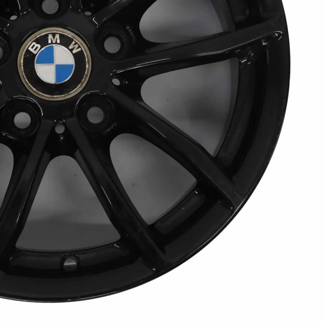 BMW F20 F21 F22 F23 Schwarz Felge 16" 7J ET:40 V-Speiche 378 6796202