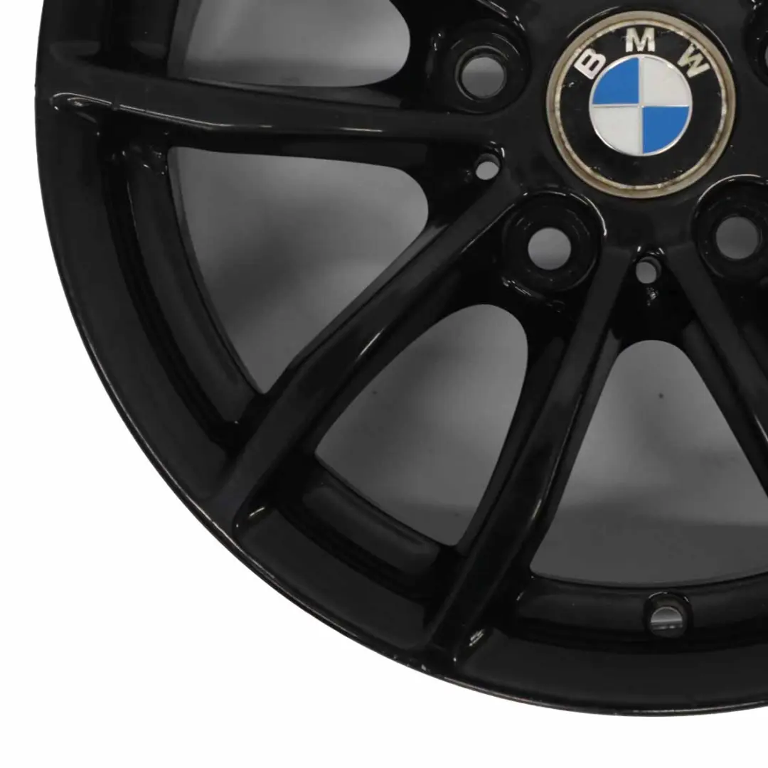 BMW F20 F21 F22 F23 Schwarz Felge 16" 7J ET:40 V-Speiche 378 6796202