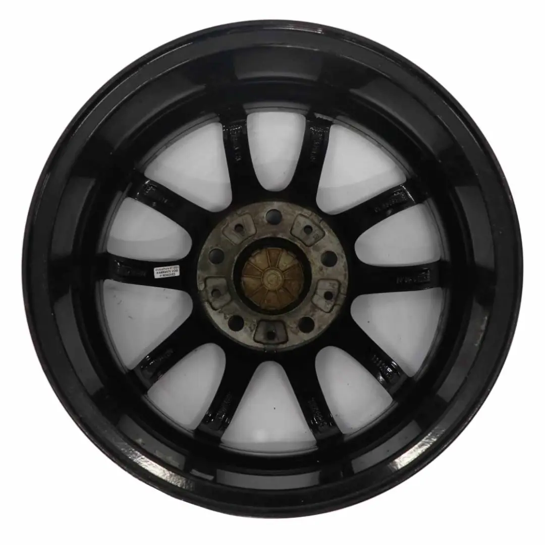 BMW F20 F21 F22 F23 Schwarz Felge 16" 7J ET:40 V-Speiche 378 6796202