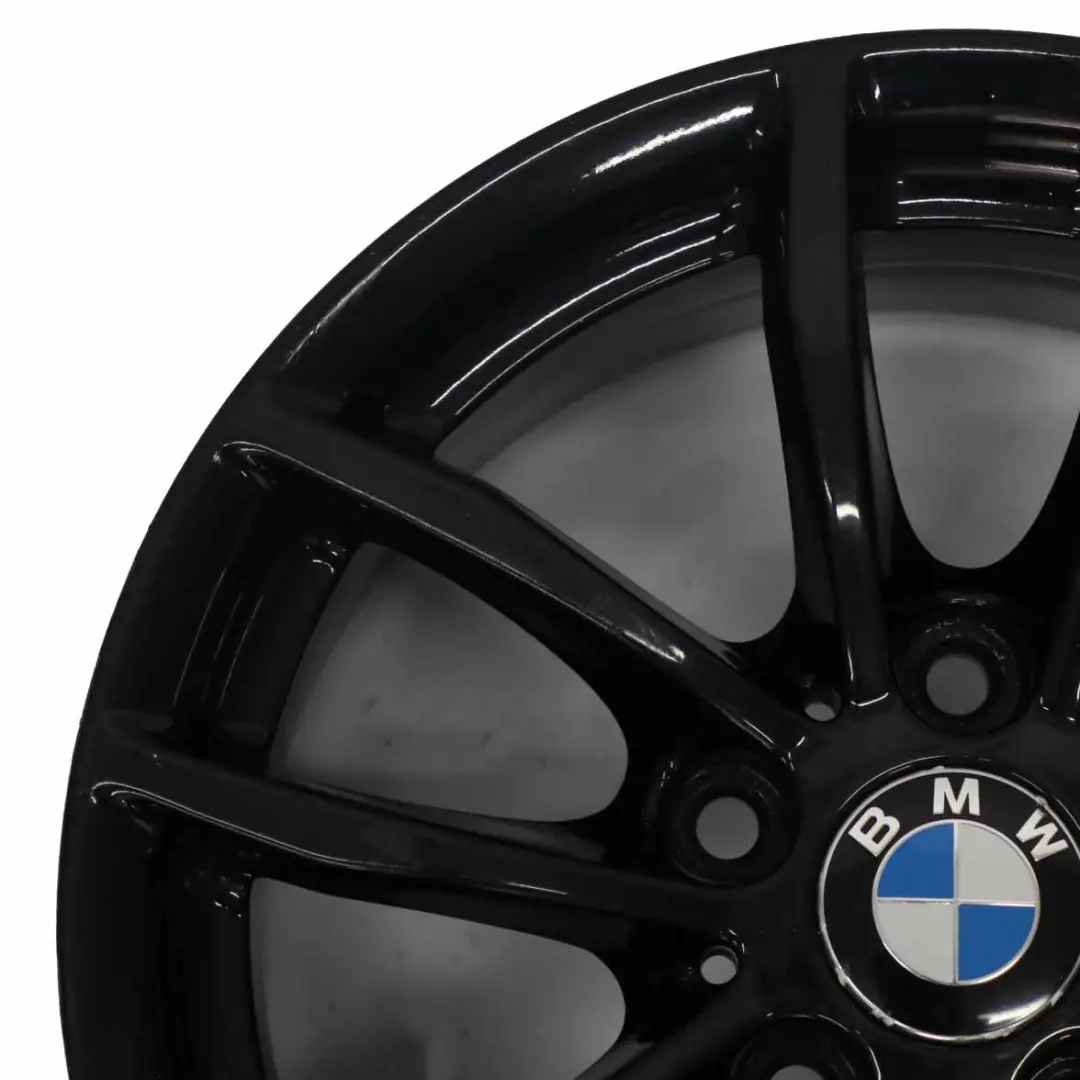 BMW F20 F21 F22 F23 Schwarz Felge 16" 7J ET:40 V-Speiche 378 6796202