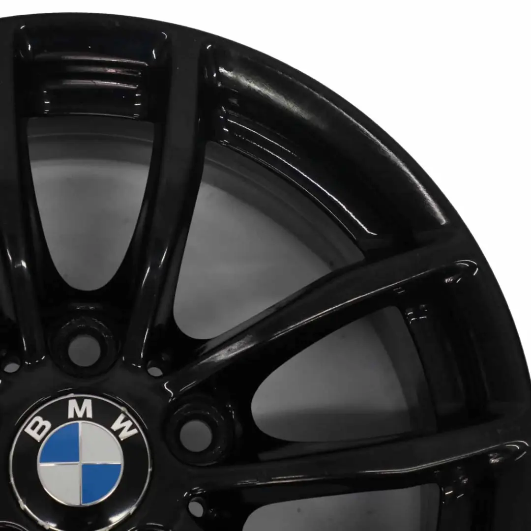 BMW F20 F21 F22 F23 Schwarz Felge 16" 7J ET:40 V-Speiche 378 6796202