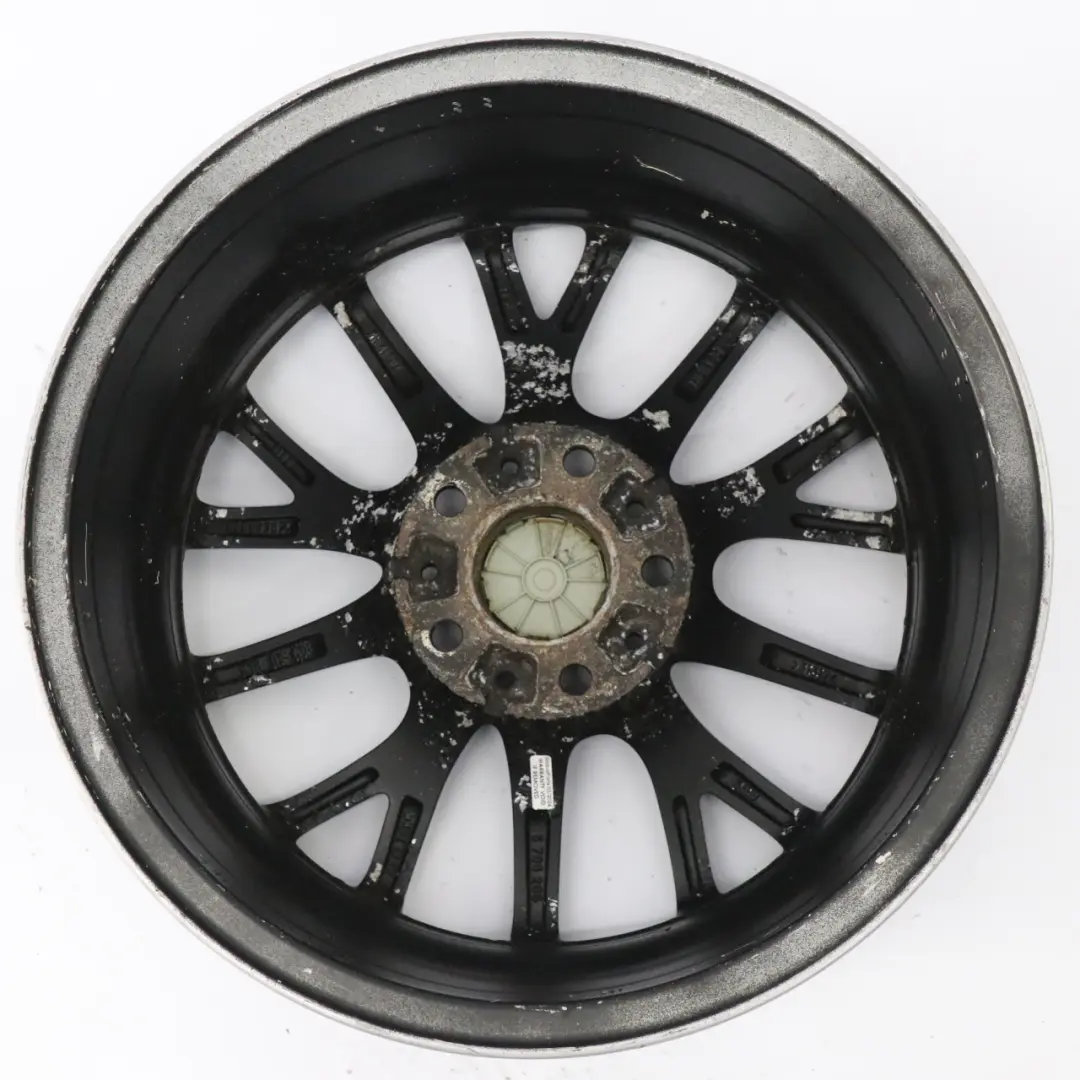 BMW F20 F21 F22 F23 Black Wheel Alloy Rim 17" 7J ET:40 Y-Spoke 380 6796205