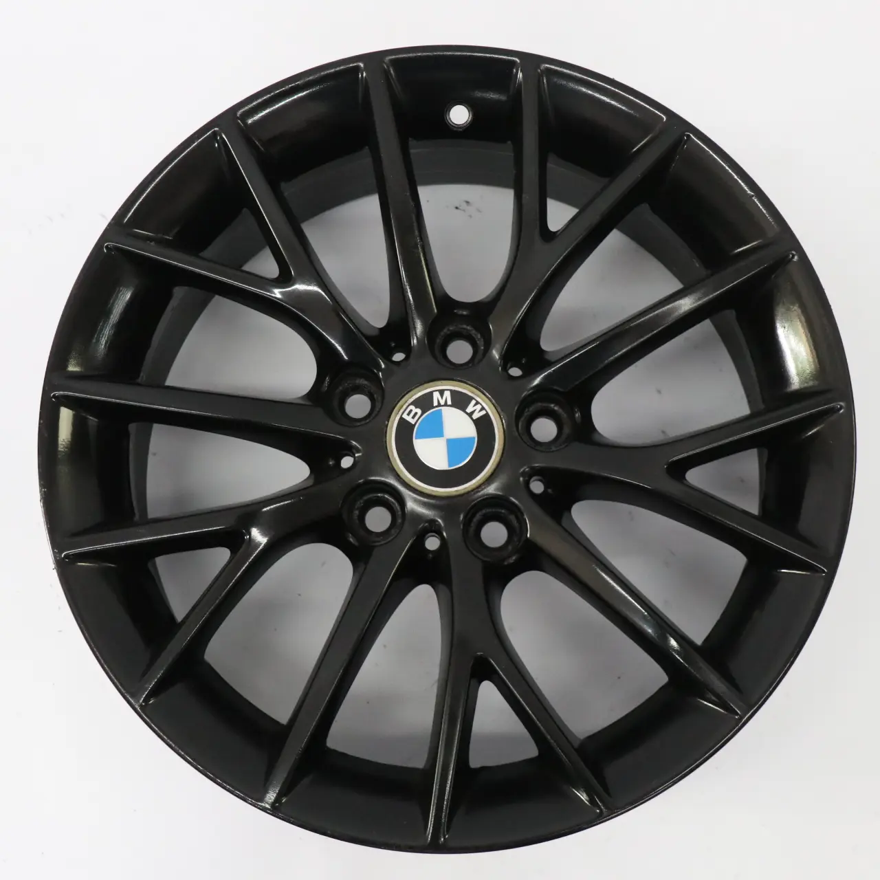 BMW F20 F21 F22 F23 Black Wheel Alloy Rim 17" 7J ET:40 Y-Spoke 380 6796205