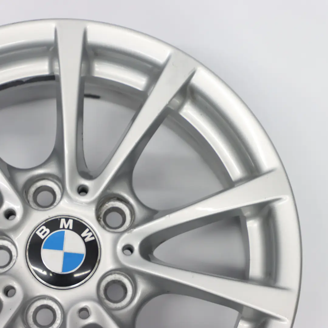 BMW F30 F31 F36 Silber Alufelge Alu Felge 16" 7J ET:31 V-Speiche 390 6796236