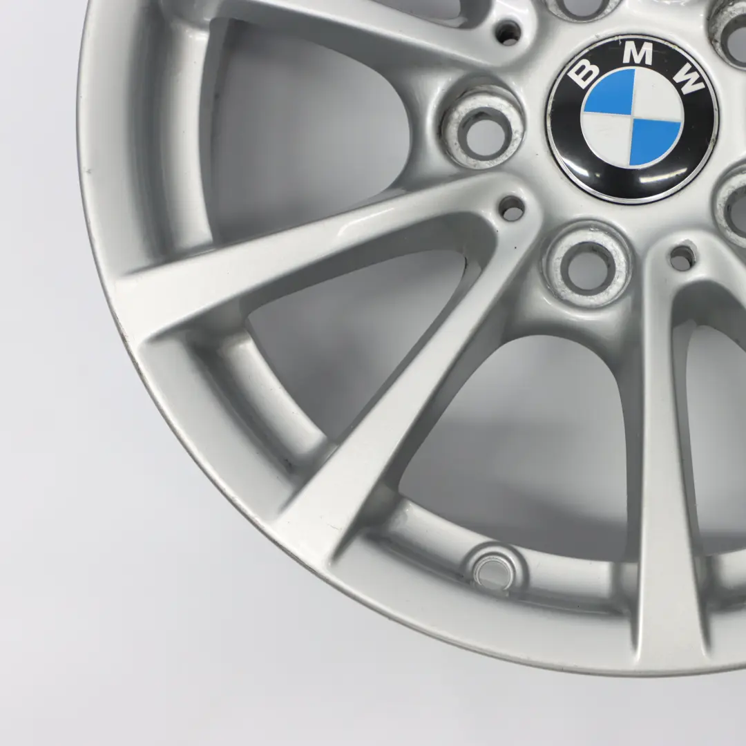 BMW F30 F31 F36 Silber Alufelge Alu Felge 16" 7J ET:31 V-Speiche 390 6796236