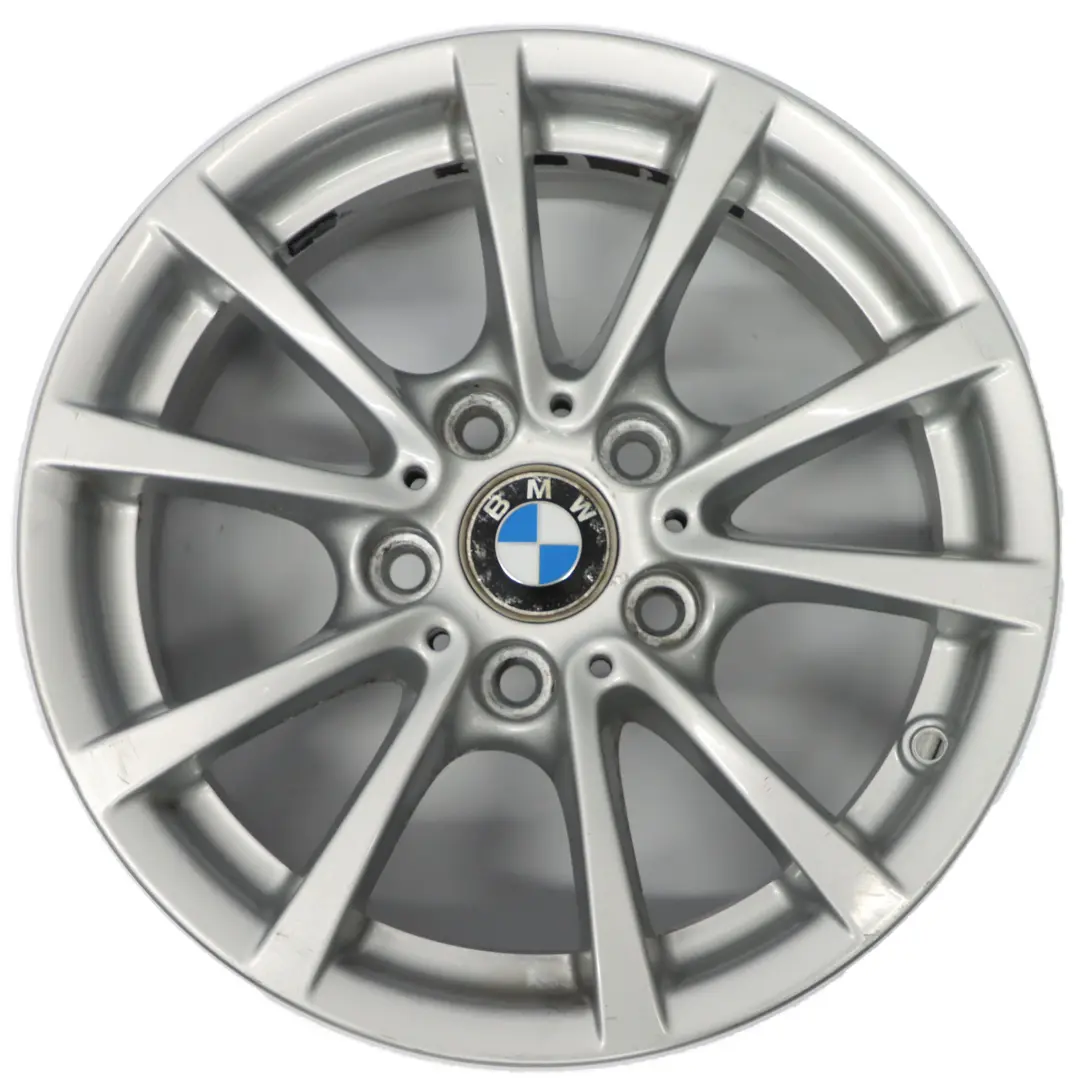 BMW F30 F31 F36 llanta de aleación de plata 16 "7J ET:31 V-radios 390 6796236