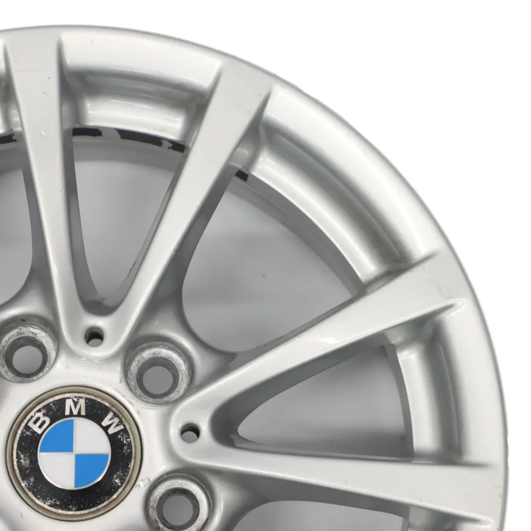 BMW F30 F31 F36 llanta de aleación de plata 16 "7J ET:31 V-radios 390 6796236