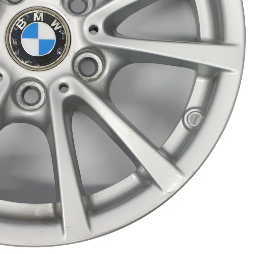 BMW F30 F31 F36 llanta de aleación de plata 16 "7J ET:31 V-radios 390 6796236