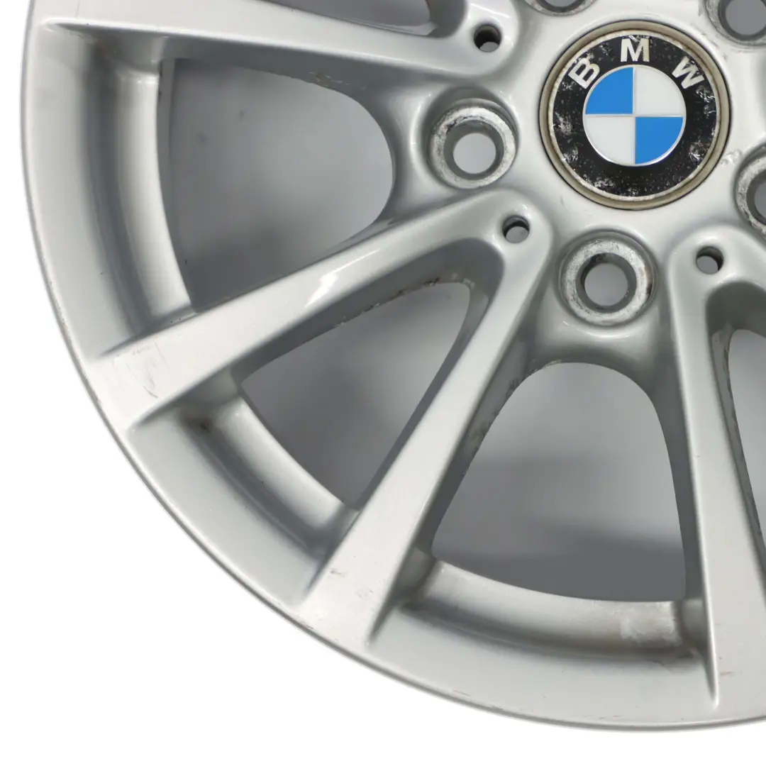 BMW F30 F31 F36 llanta de aleación de plata 16 "7J ET:31 V-radios 390 6796236