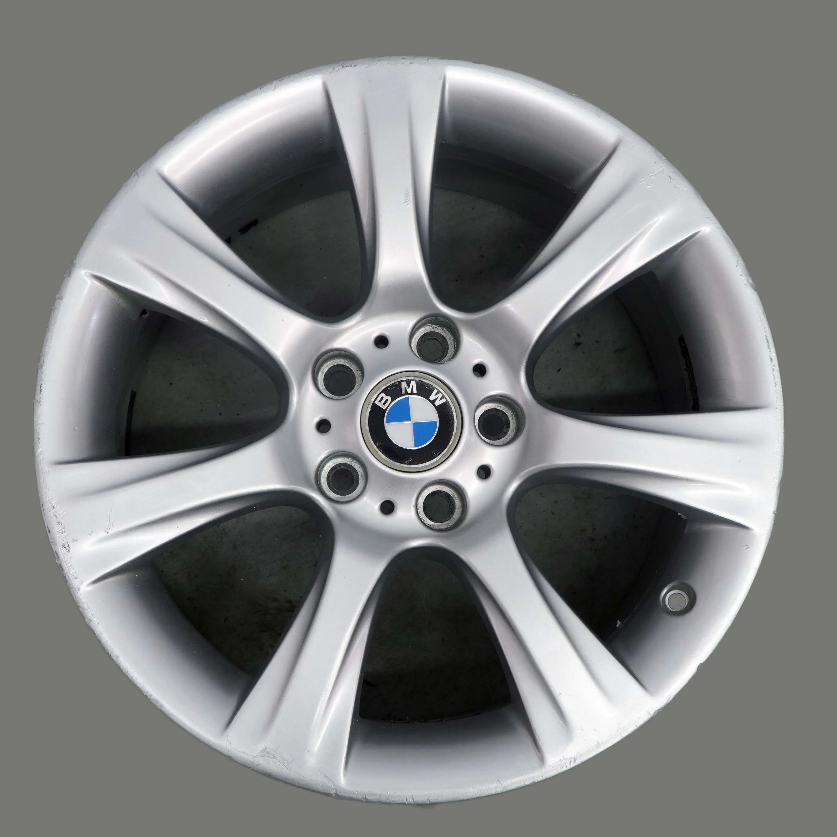 BMW F30 F31 F32 F33 Silver Alloy Wheel Rim 18" 8J ET:34 Star Spoke 396 6796246