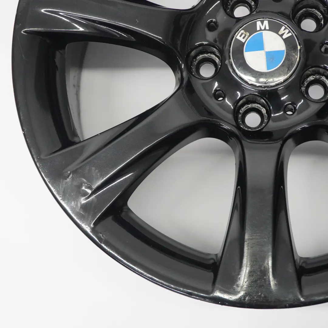 BMW F30 F31 F32 F33 Schwarzes Leicht metall rad Felge 18" 8J ET:34 6796246