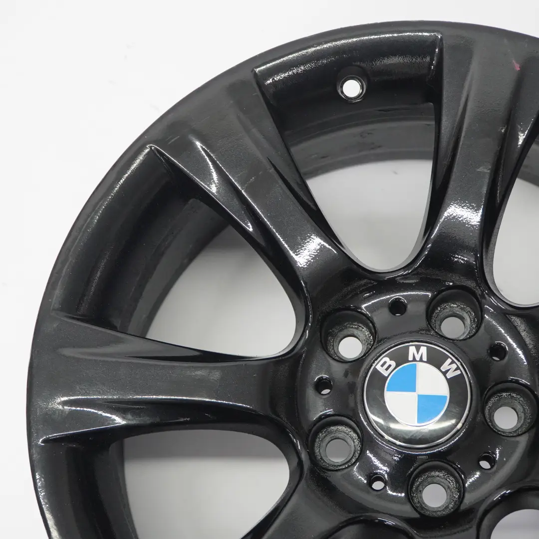 BMW F30 F31 F32 F33 Black Alloy Wheel Rim 18" 8J ET:34 Star Spoke 396 6796246