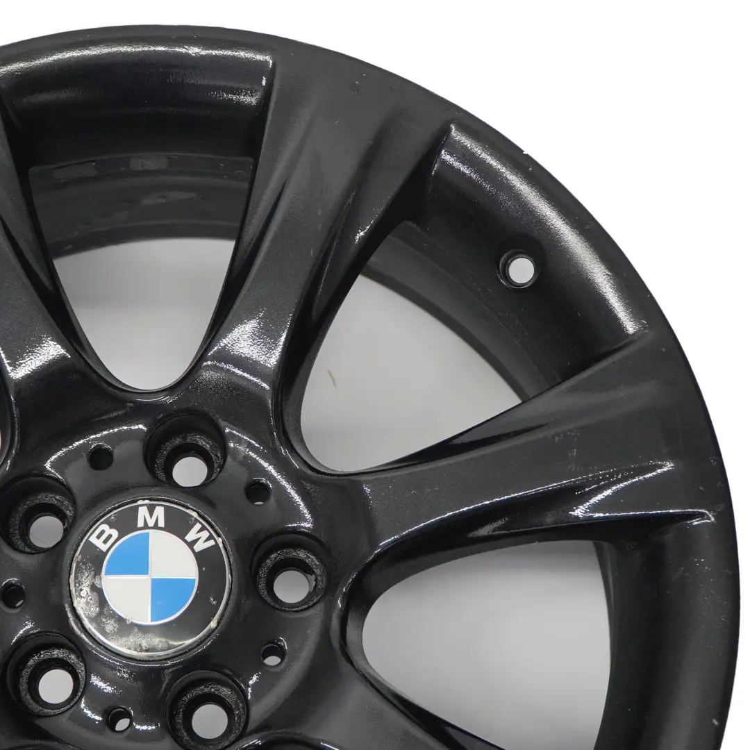 BMW F30 F31 F32 F33 Black Alloy Wheel Rim 18" 8J ET:34 Star Spoke 396 6796246