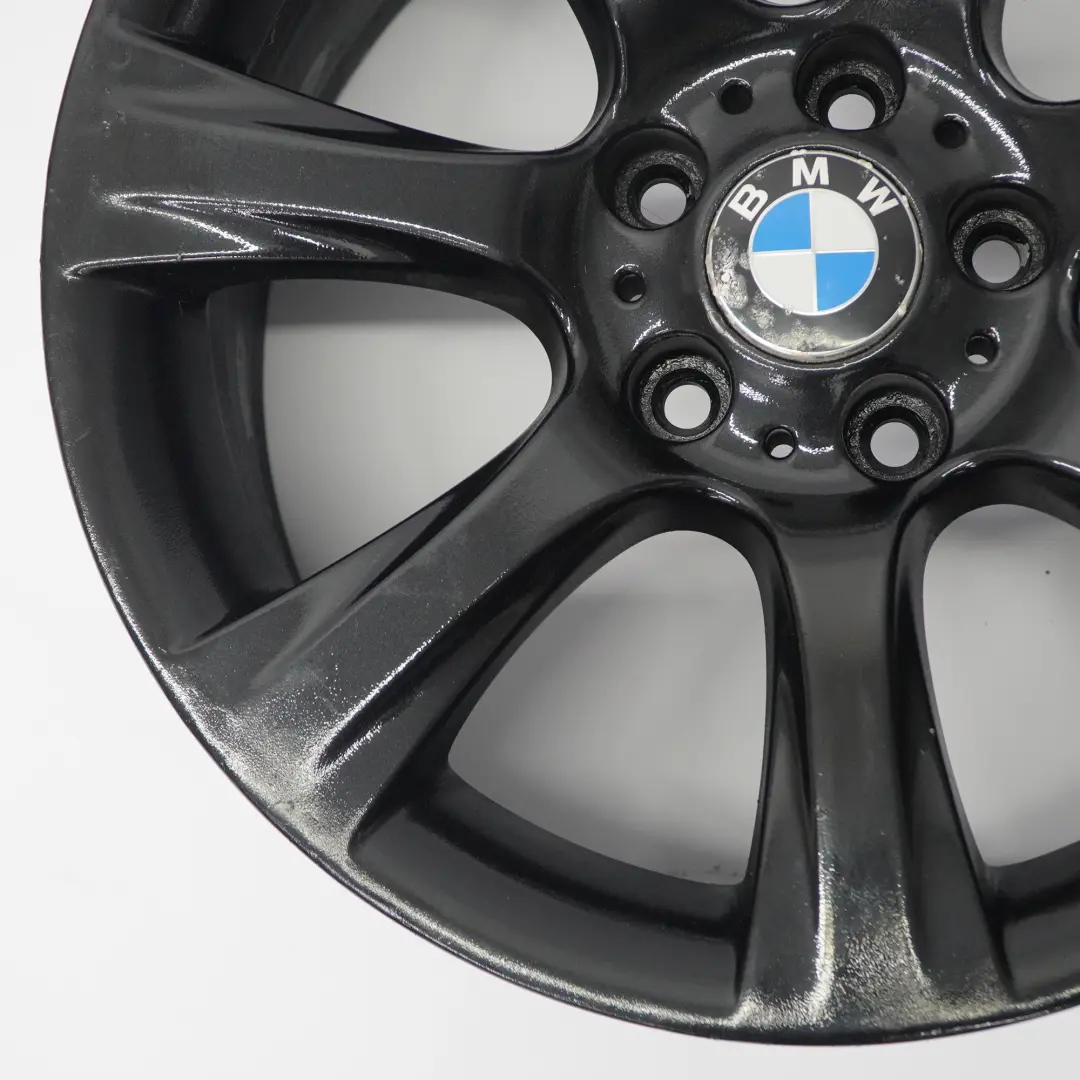 BMW F30 F31 F32 F33 Black Alloy Wheel Rim 18" 8J ET:34 Star Spoke 396 6796246