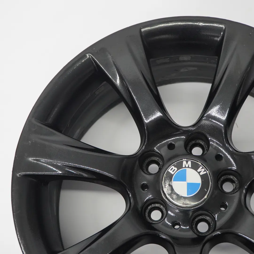 BMW F30 F31 F32 F33 Black Alloy Wheel Rim 18" 8J ET:34 Star Spoke 396 6796246