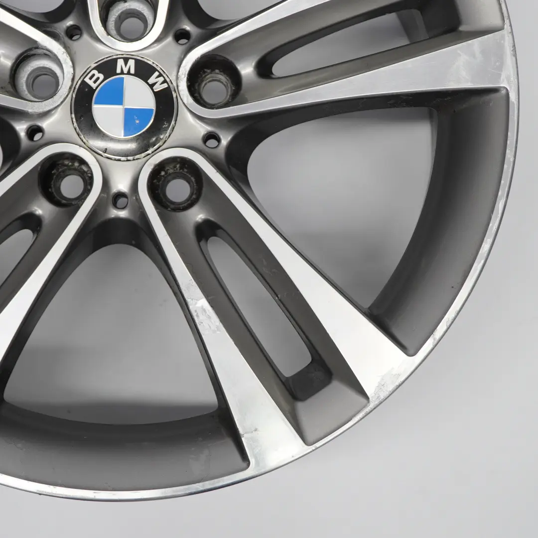 BMW F30 F31 F32 F33 Ferricgrey Wheel Alloy Rim 18" Double Spoke 397 ET:34 8J