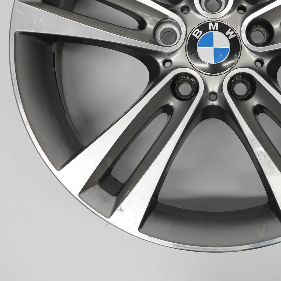 BMW F30 F31 F32 F33 Ferricgrey Wheel Alloy Rim 18" Double Spoke 397 ET:34 8J