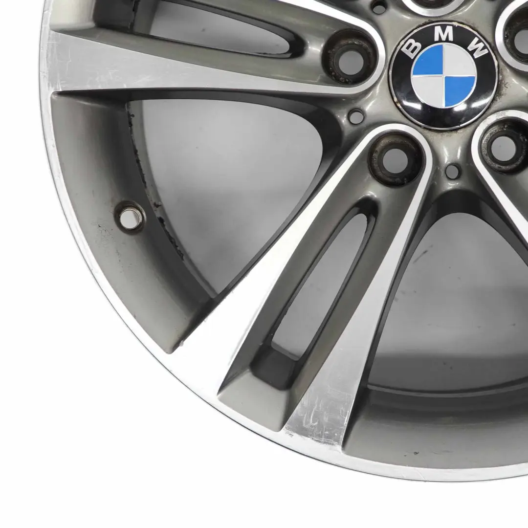 BMW F30 F31 F32 F33 Ferricgrey Wheel Alloy Rim 18" Double Spoke 397 8J ET:34