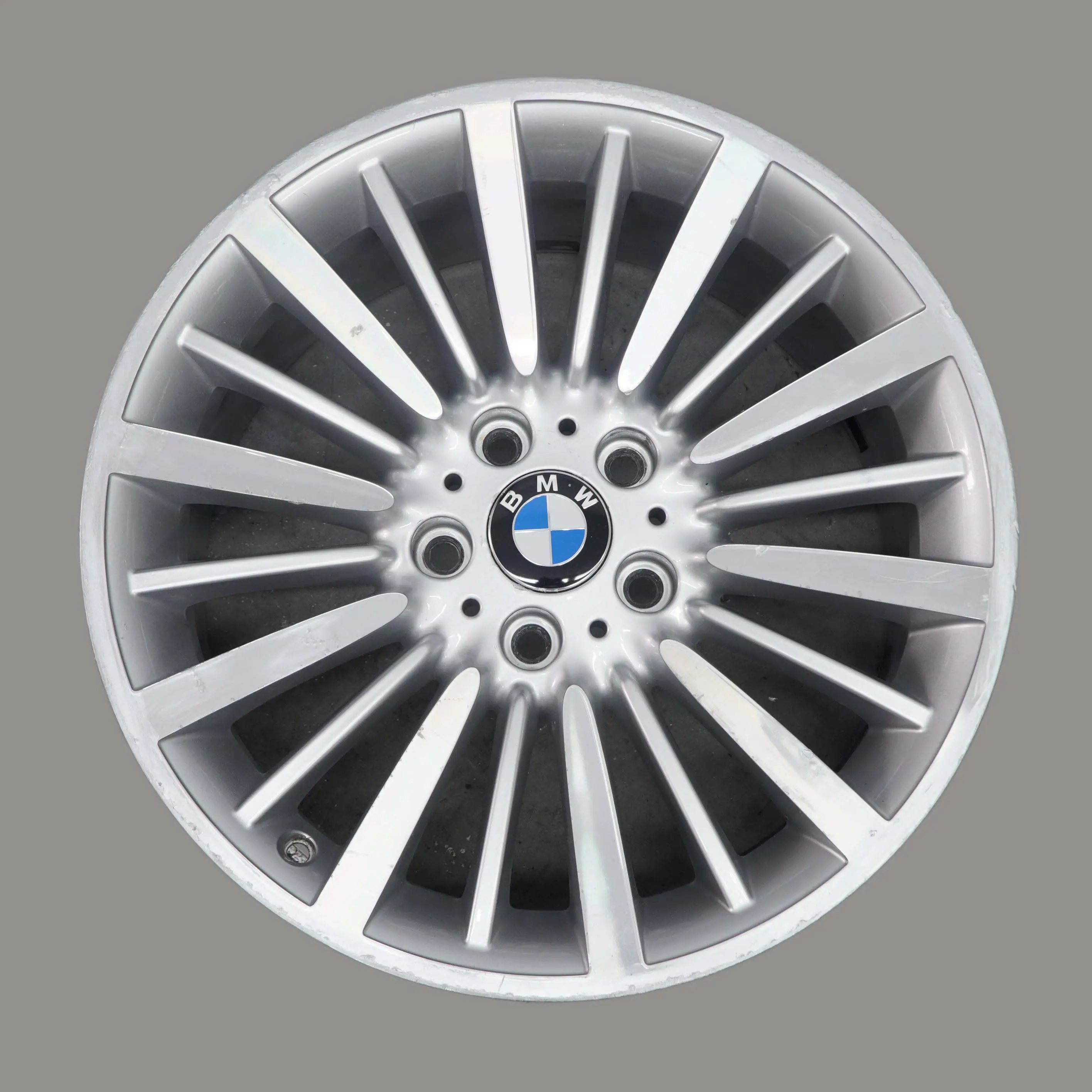 BMW F30 F31 Llanta de Aleacion Plateada 18 "Turbina Styling 415 8J ET:34 6796248