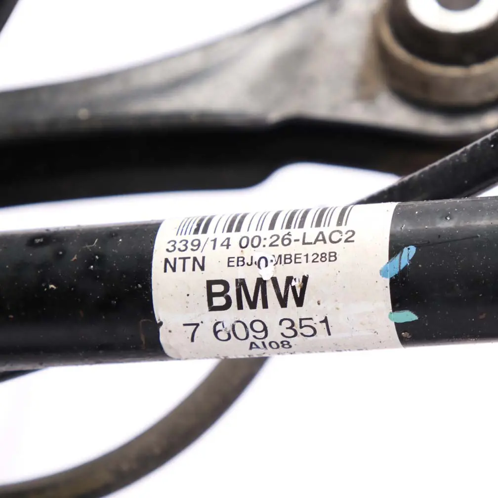 BMW F32 F33 420i N20 Rueda Trasera Izquierda Suspensión Pata Buje Pinza Freno