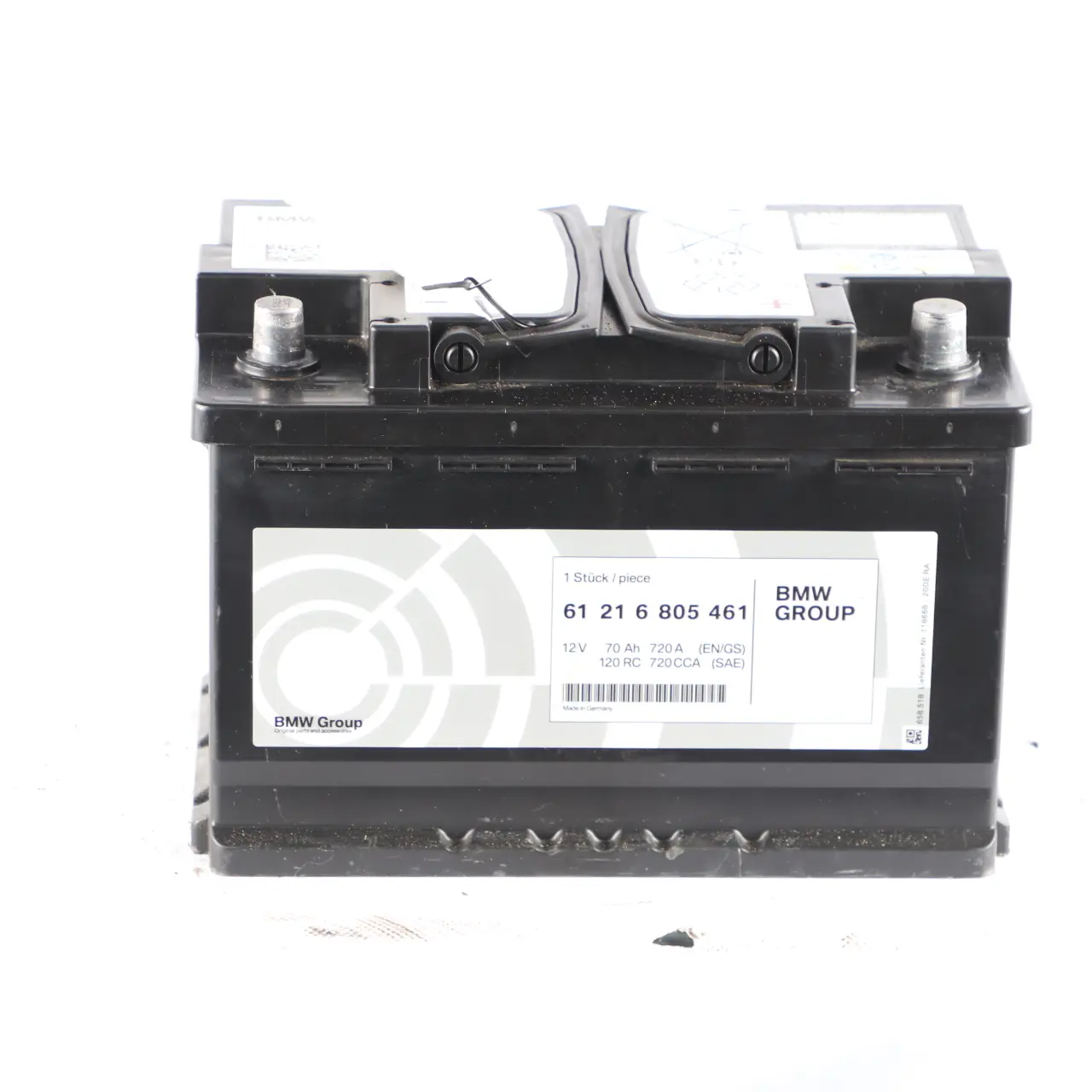 BMW Banner AGM 12V Accumulator Battery 70Ah 720A 6806757 6805461