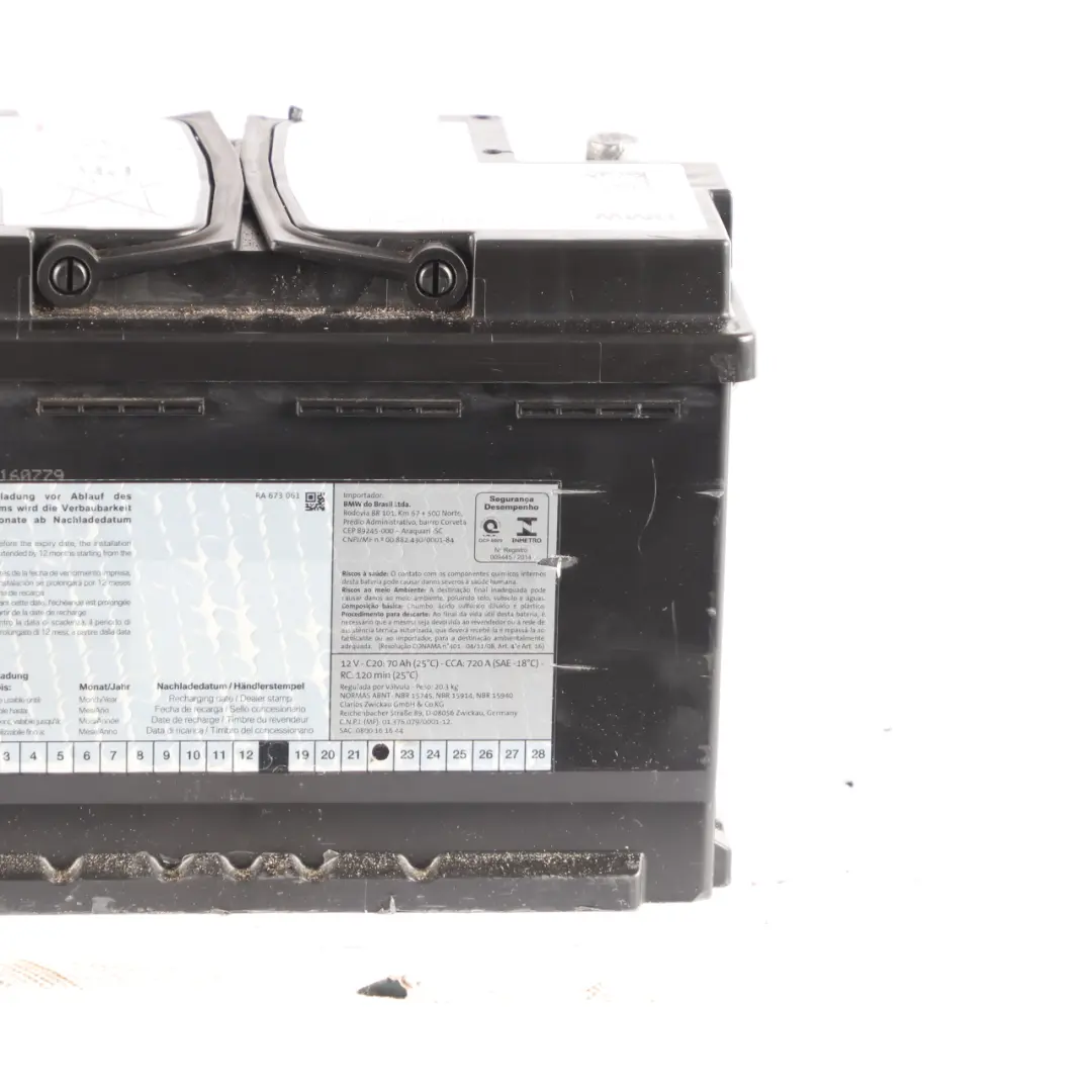 BMW Banner AGM 12V Accumulator Battery 70Ah 720A 6806757 6805461