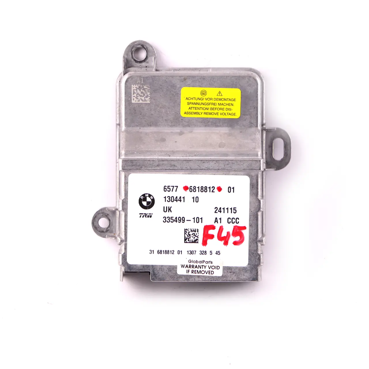 BMW F45 F46 Active Gran Tourer Módulo Aire ECU Unidad de Módulo Control 6818812