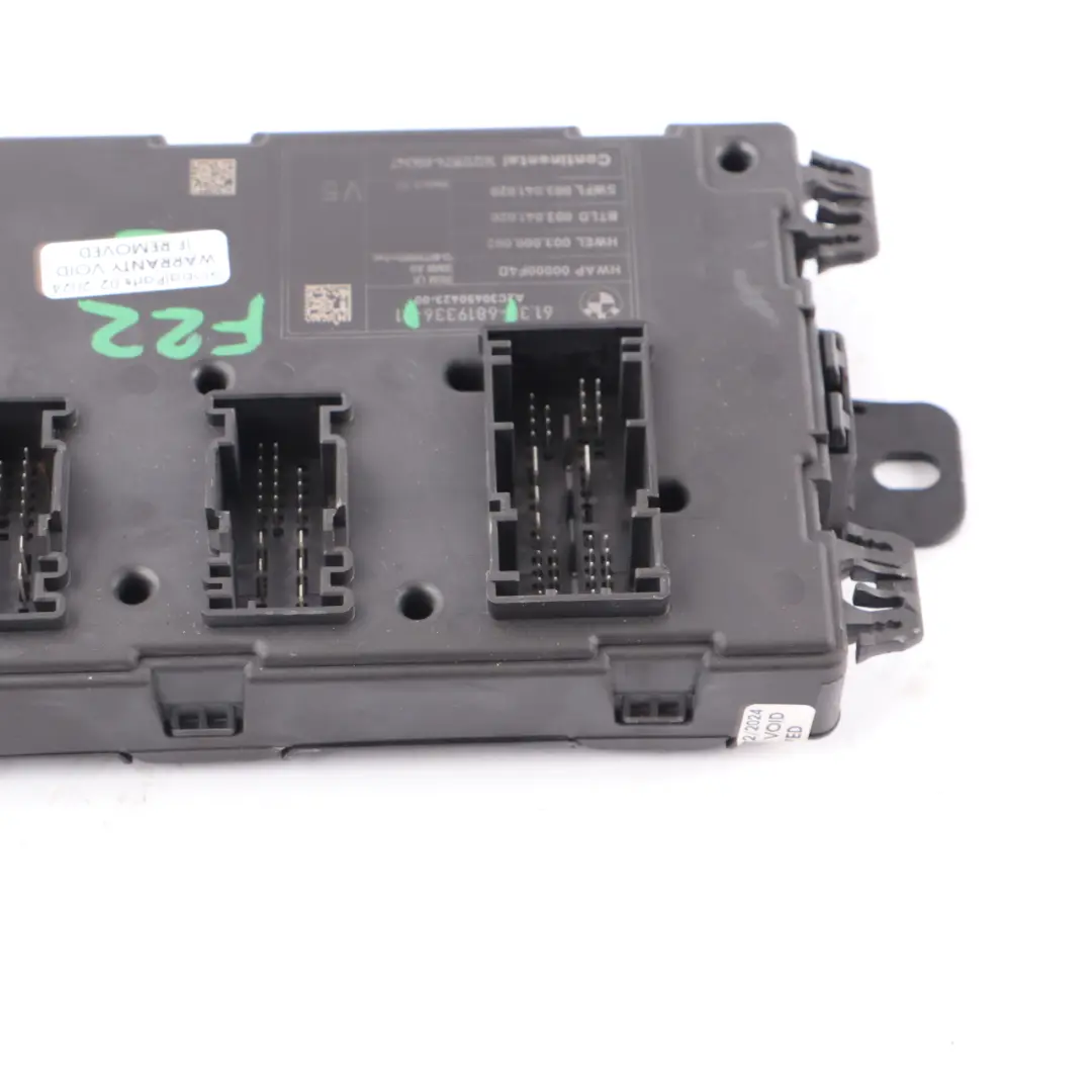 BMW F20 F21 F22 F30 F31 F32 F33 Fuse Box Body Control Unit Modul REM V5 6819336