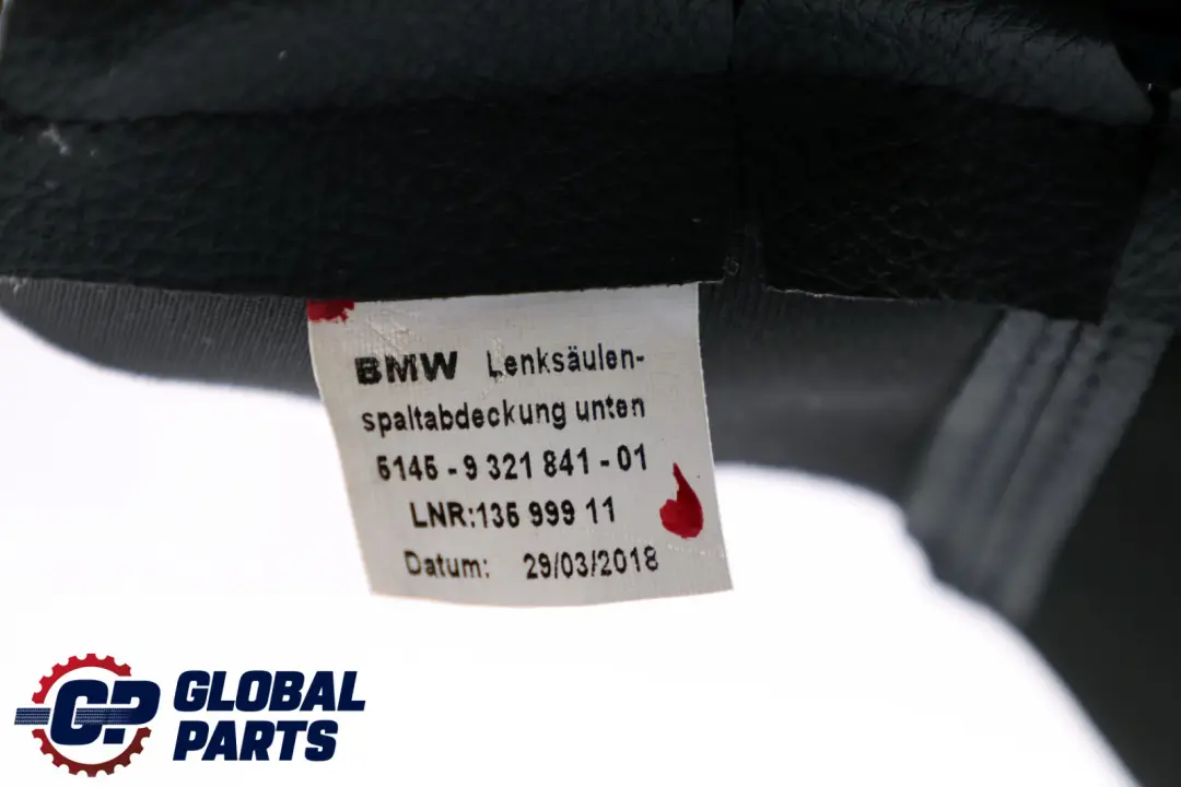 BMW 1 3 4 F20 F21 F30 F33 Panel embellecedor Tapa Columna Dirección 6823467