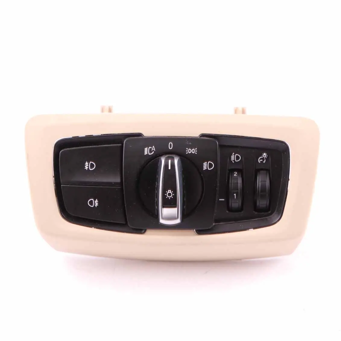 Light Switch BMW F15 F45 F46 Control Element Headlight Headlamp Beige 6824890