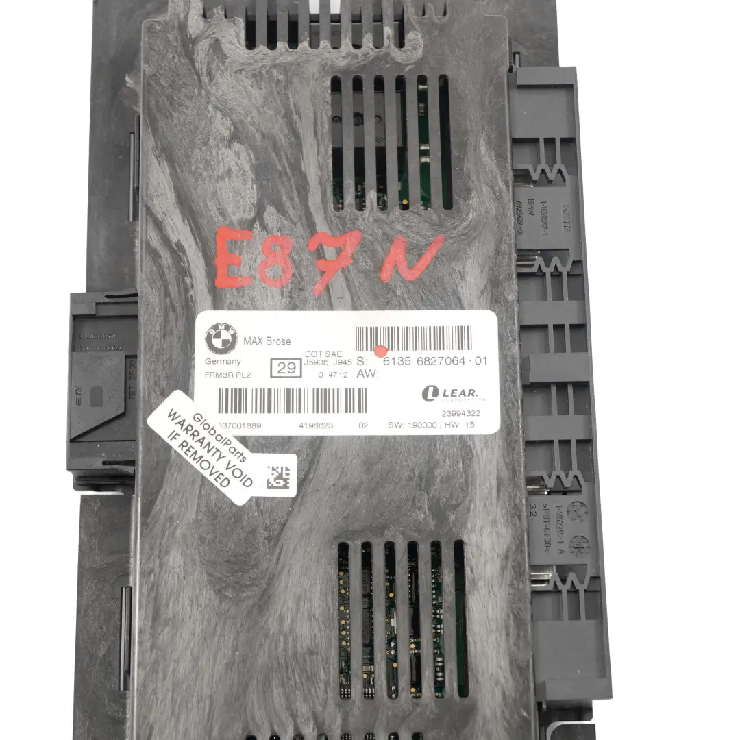 BMW E87 LCI Moduł Sterownik Świateł  ECU 6827064