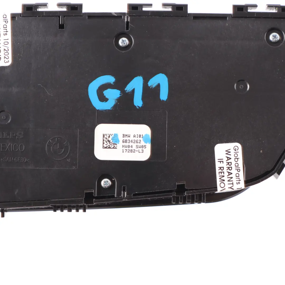 BMW G11 G30 Switch Adjustments Seat Panel Front Right O/S 6834262