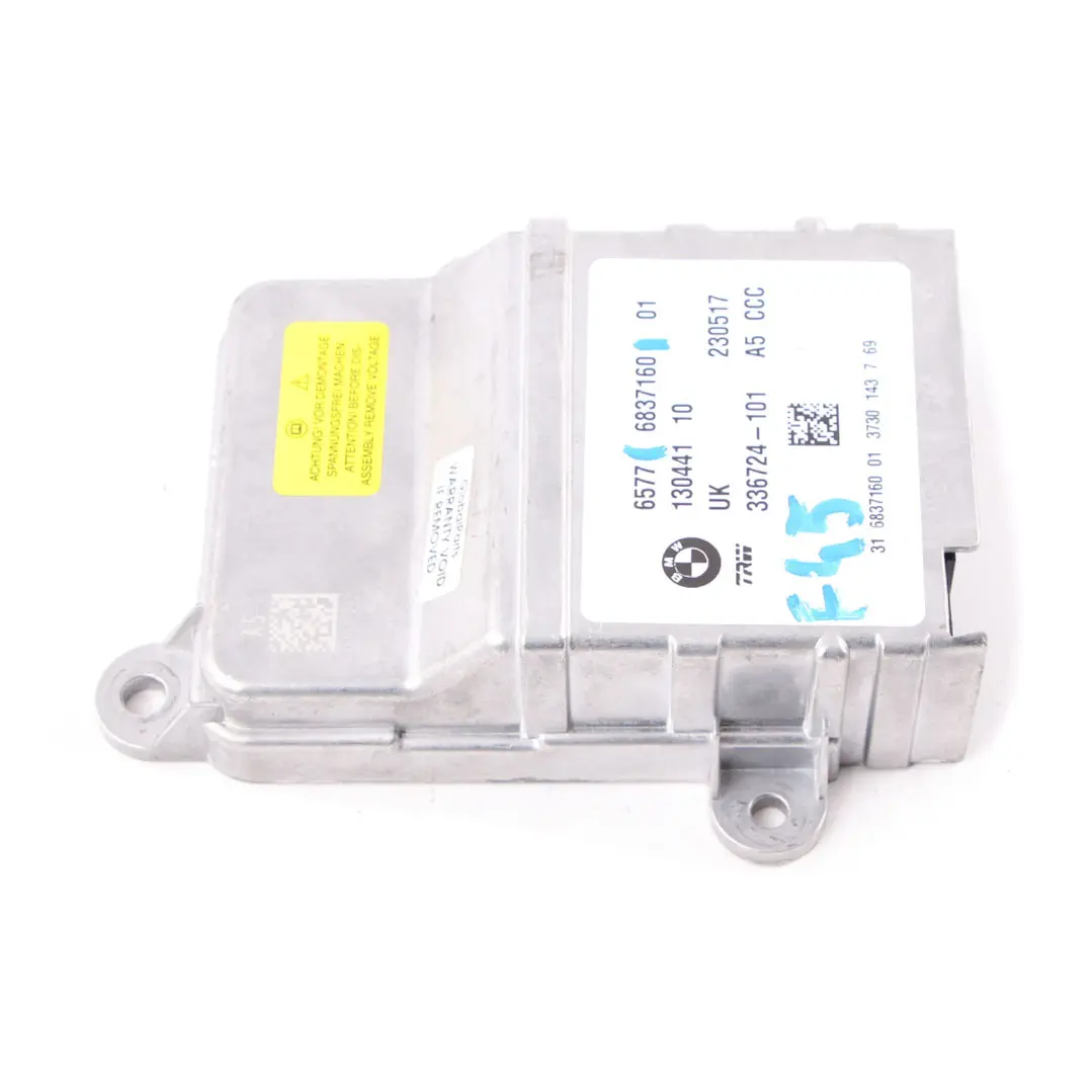 BMW F45 F46 F48 Moduł Airbag Poduszek Powietrznych ECU TRW 6837160