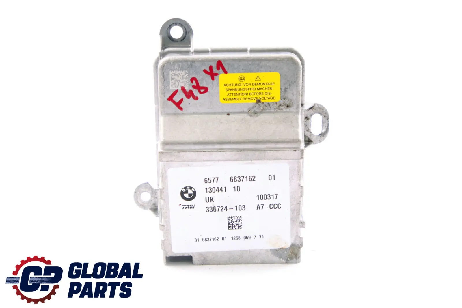 BMW 2 X1 Series F45 F46 F48 Airbag Control Unit Module ECU 6837162