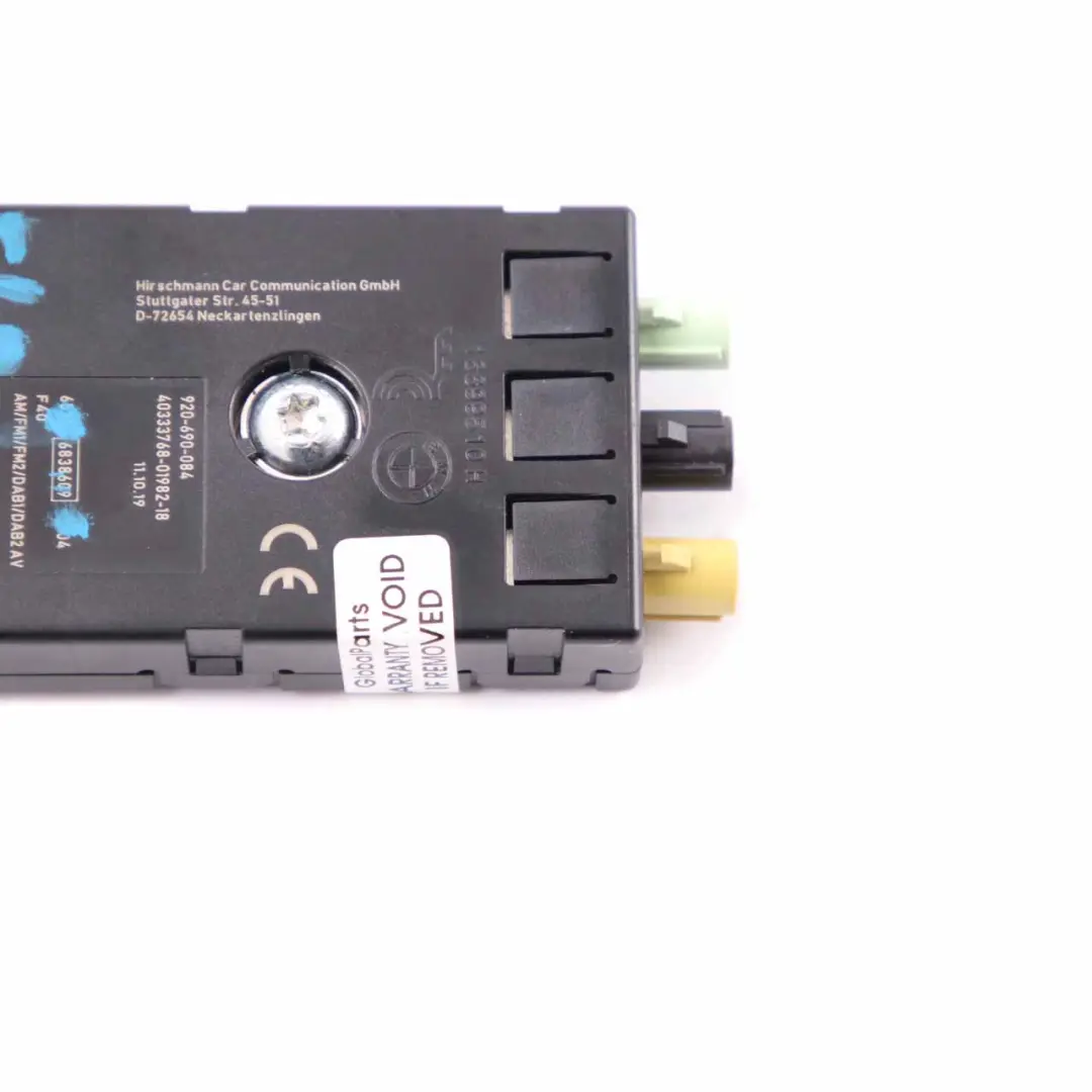 Amplificador Antena BMW F40 Aeral Diversity Control Unit FM DAB 6838609