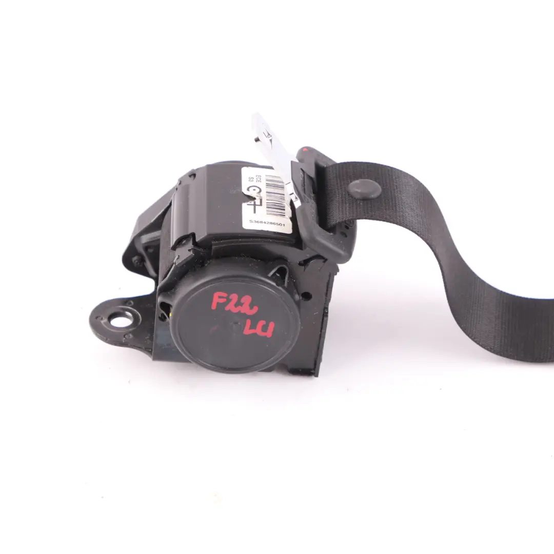 BMW F22 F87 M2 Ceinture de sécurité arrière Gauche Droite Noir 6842865