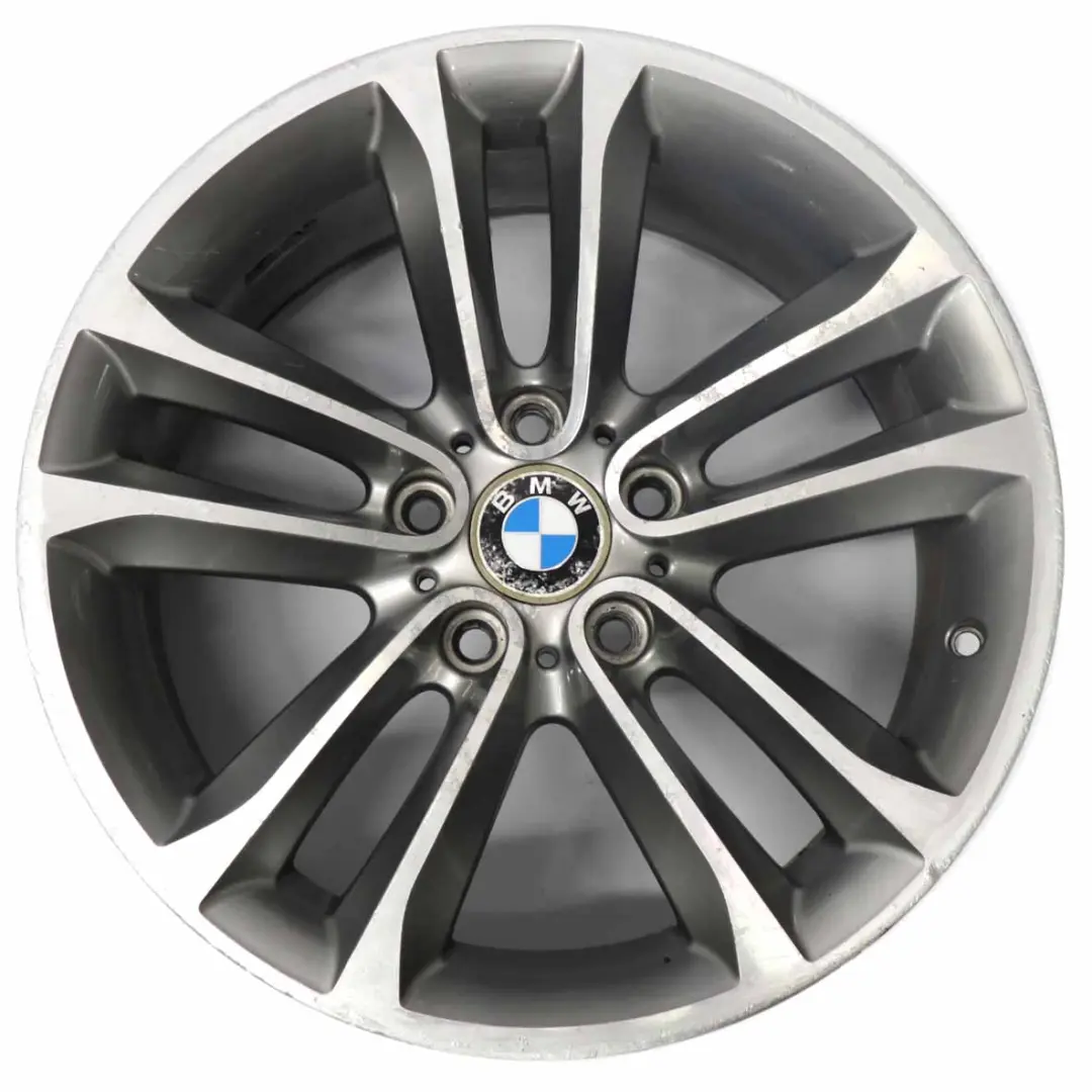 Felge BMW X1 E84 Leichtmetallfelge Ferricgrey 18" Doppelspeiche 421 8J 6850293