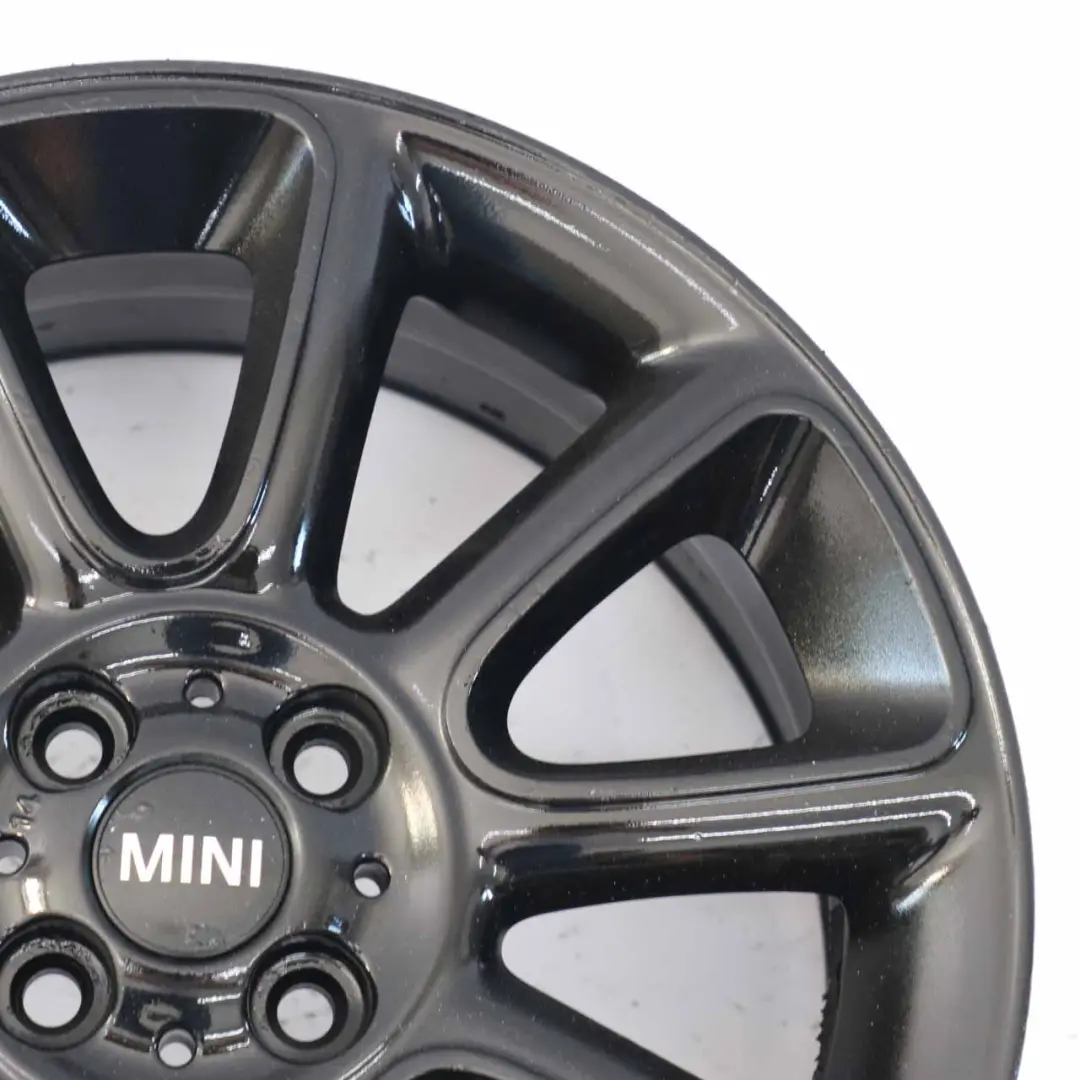 Mini Cooper R55 R56 R57 Schwarz Felge 17" ET:48 7J Sandgestrahlt Gedreht 132