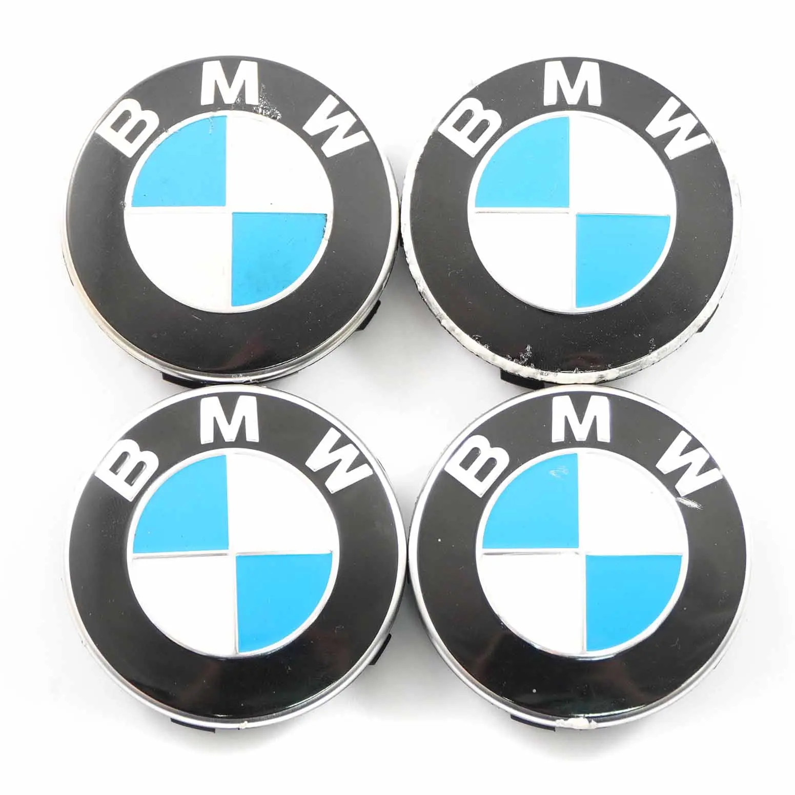 BMW G20 G21 G30 Radnabe Zentrum Kappe Legierung Emblem Chrom Rand Set 6850834