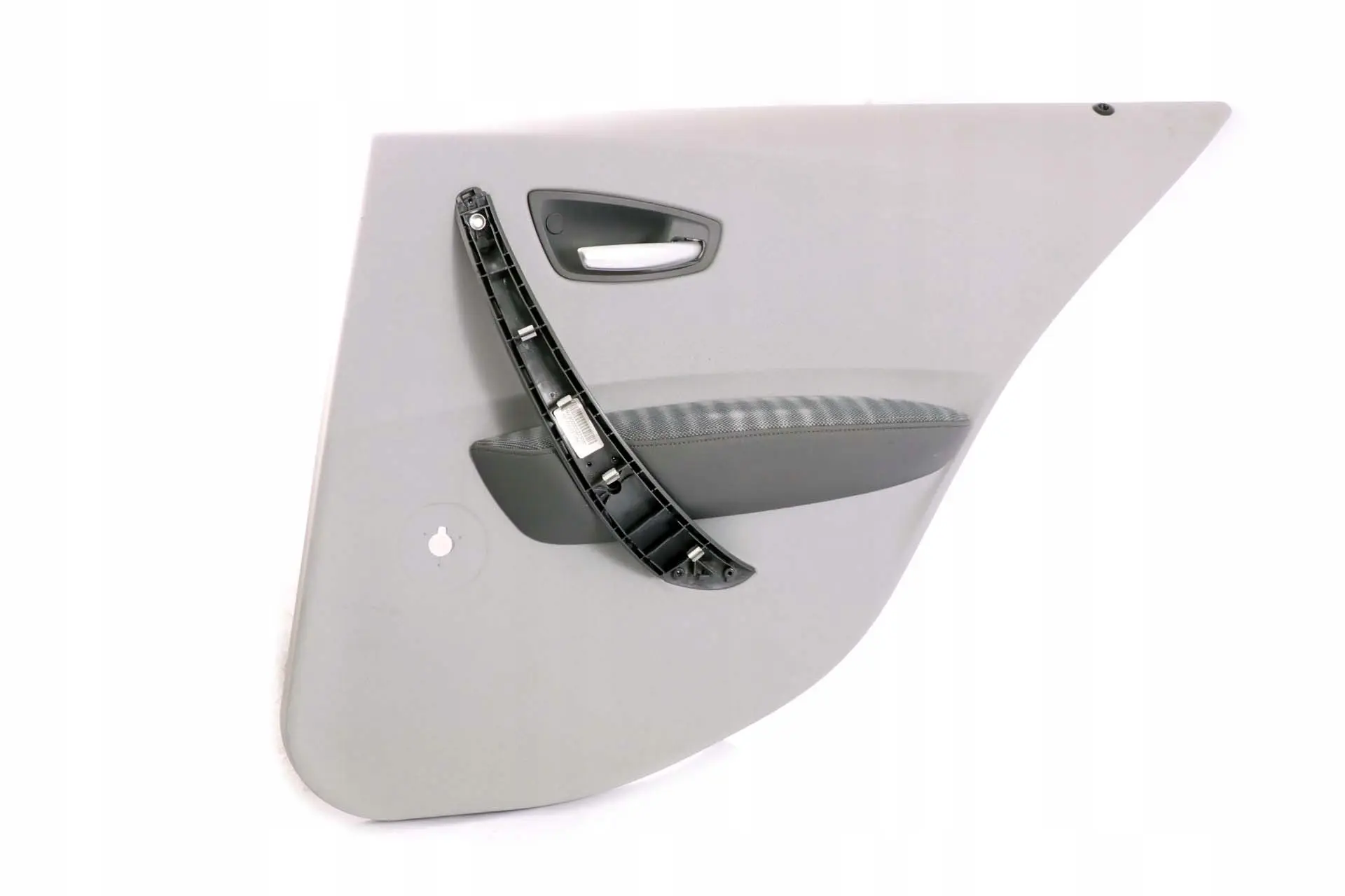 BMW E87 Door Card Trim Panel Rear Right Alaskagrau Grey