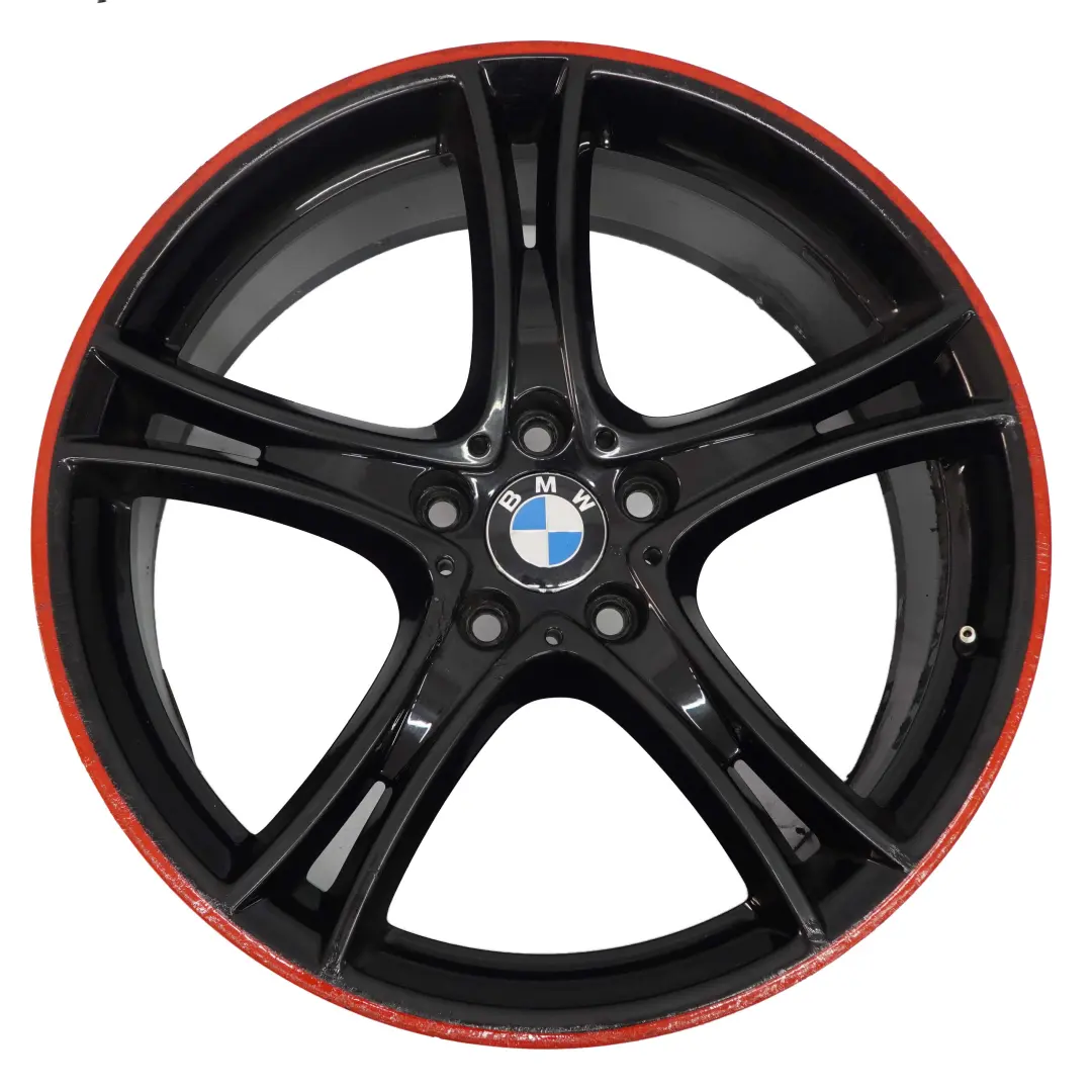 BMW F30 F32 Rear Black Alloy Wheel Rim 20" ET:47 8,5J Double Spoke 361 6854612