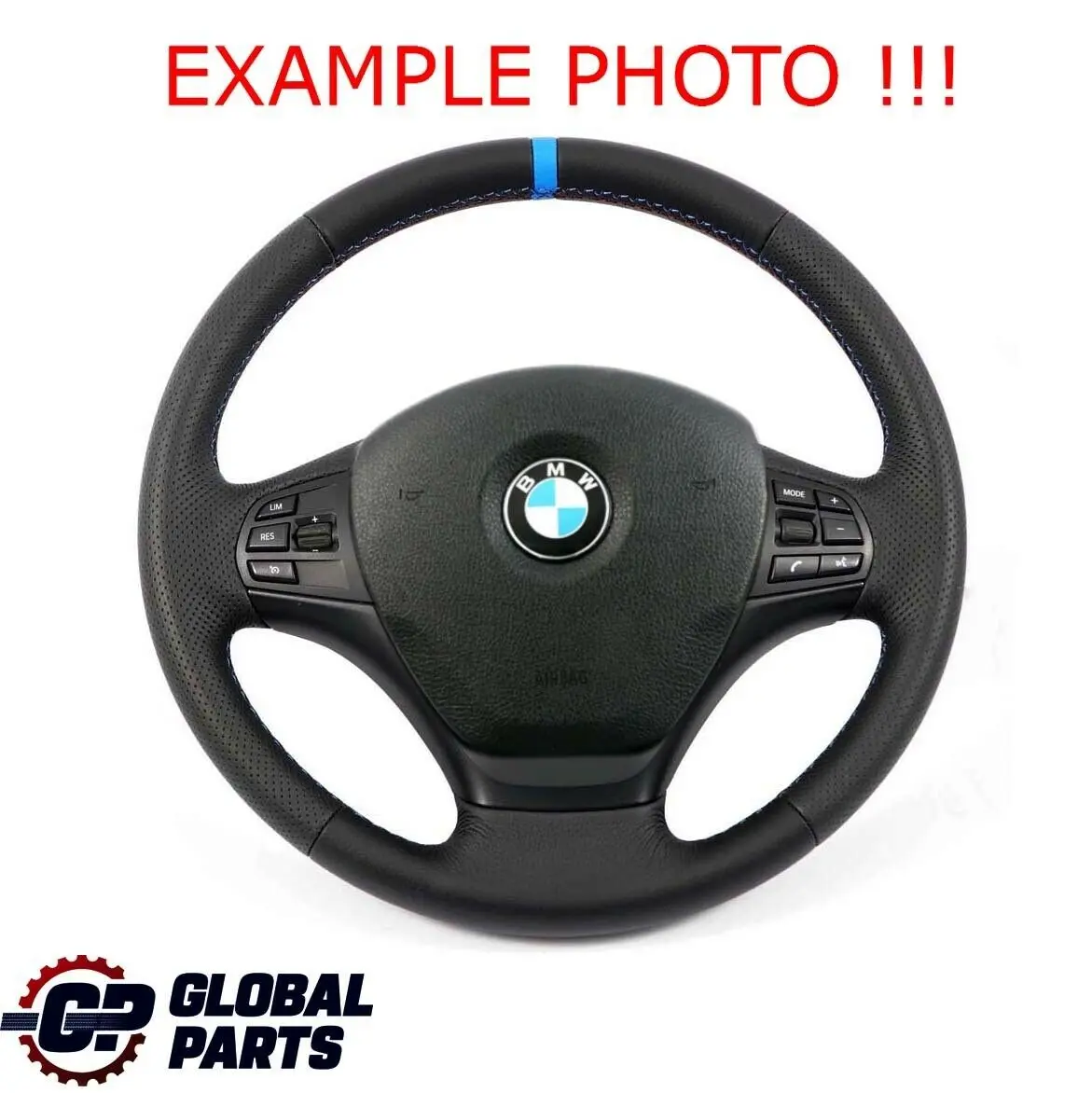 BMW F20 F21 F22 F23 F30 F31 F34 NEW Leather M-Sport Look Steering Wheel