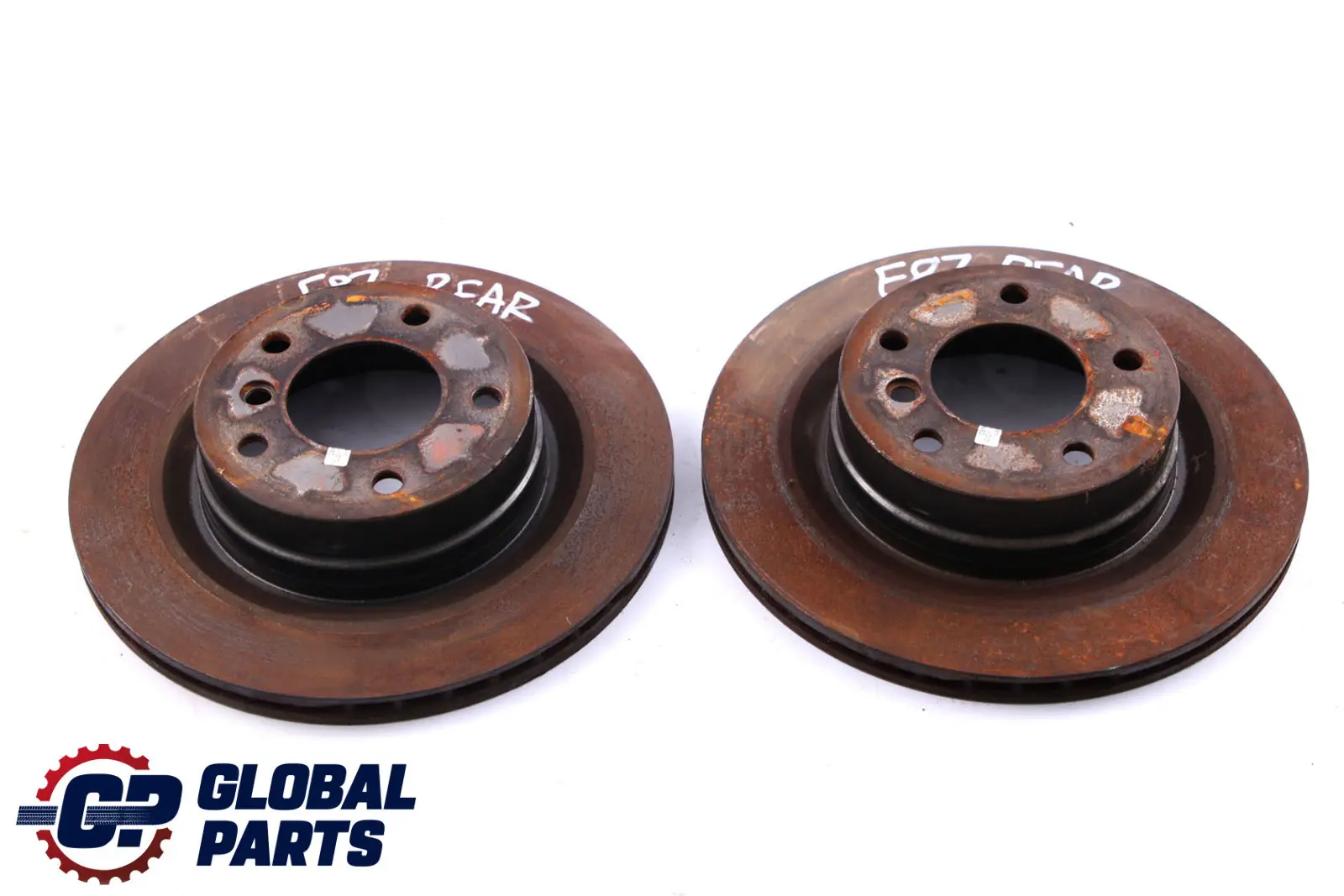 BMW 1 3 E87 E90 Rear Left Right N/O/S Wheel Ventilated Brake Disc Set 300x20