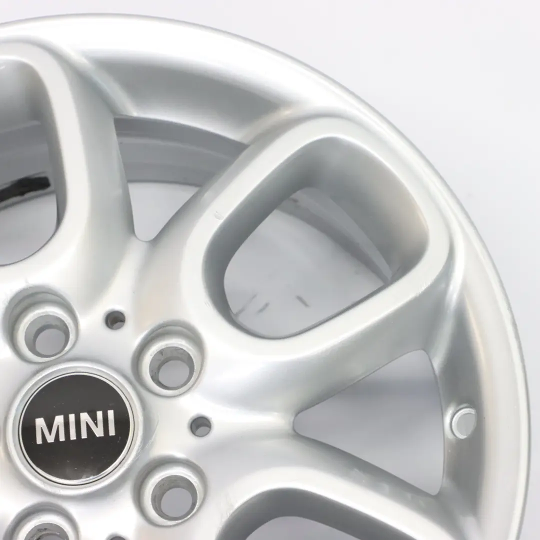 Mini Cooper F55 F56 Silberne Leichtmetallfelge 16" Loop Speiche 494 6,5J ET:54